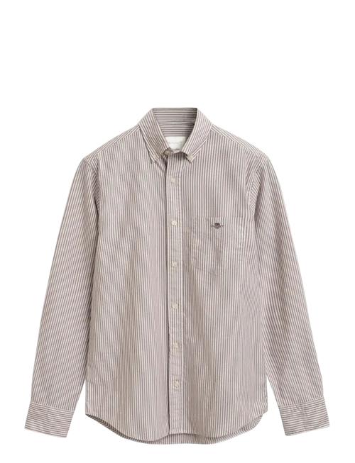 Reg Classic Oxford Stripe Shirt GANT Patterned