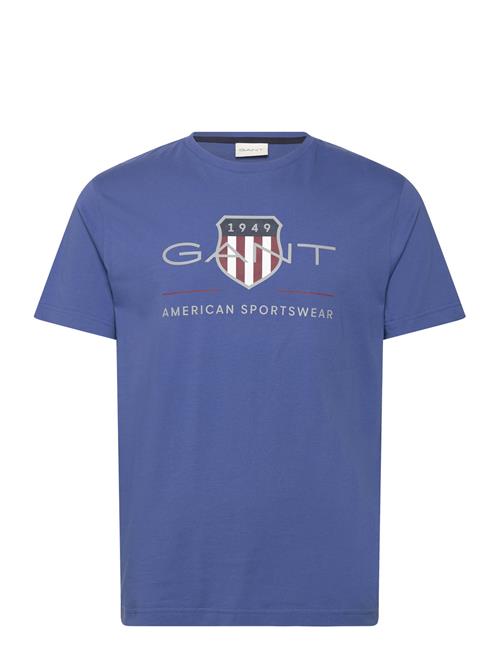 Reg Archive Shield Ss T-Shirt GANT Blue