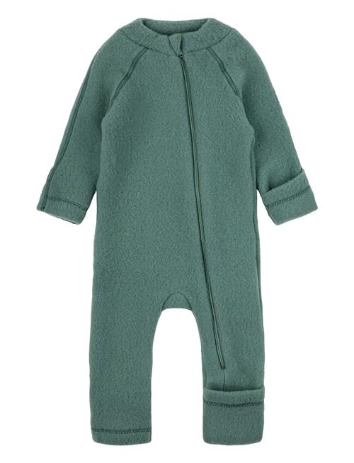 Wool Baby Suit Mikk-line Green