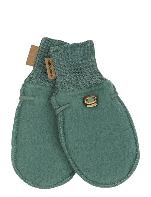 Wool Mittens Mikk-line Green