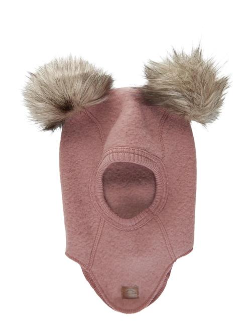 Wool Fullface W. Pom Pom Mikk-line Pink