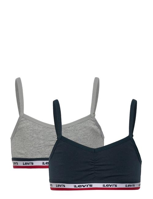 2T-2Pk Bralettes Levi's Patterned