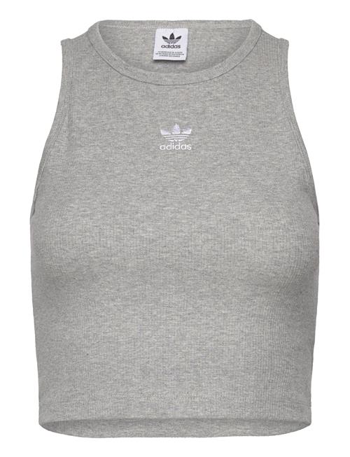 Ess Rib Tank Adidas Originals Grey