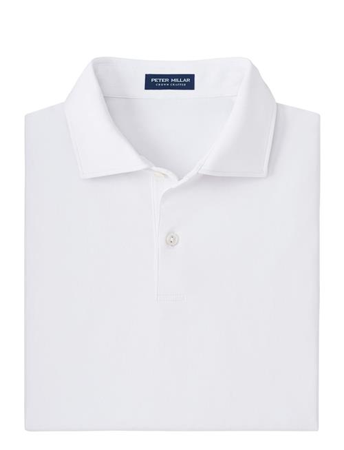 Solid Performance Jersey Polo Peter Millar White