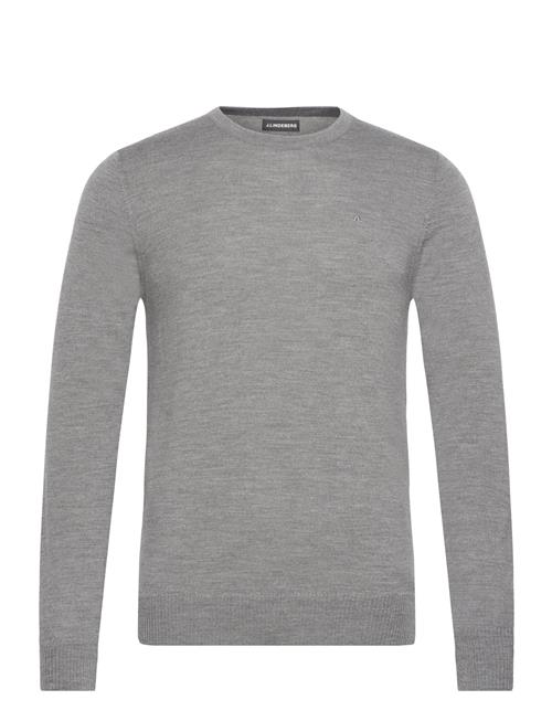 Lyle Merino Crew Neck Sweater J. Lindeberg Grey