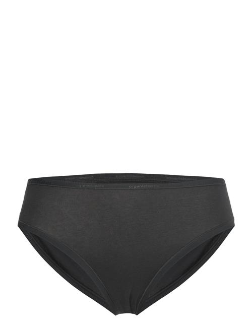 Core High-Leg Briefs Organic Basics Black