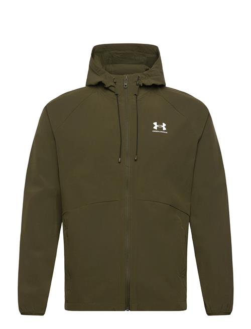 Ua Vibe Woven Jacket Under Armour Khaki