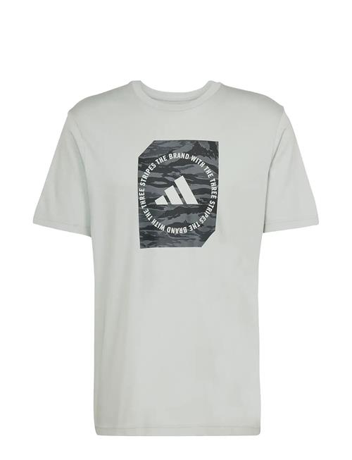 M C Camo Box T Adidas Sportswear Green
