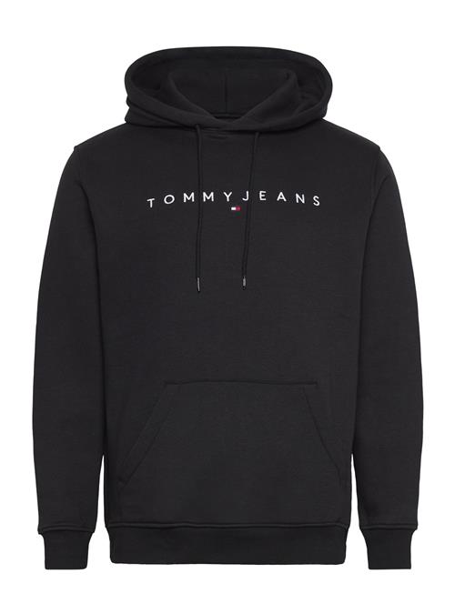 Tjm Reg Linear Logo Hoodie Ext Tommy Jeans Black