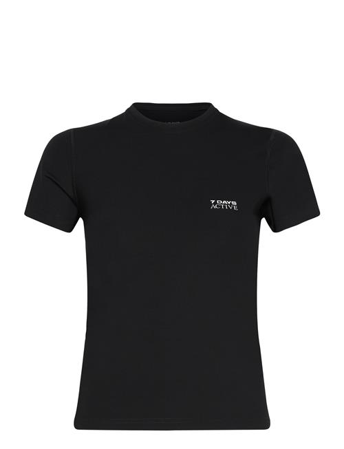 Womens Short Sleeve Training Tee 7 DAYS Active Black
