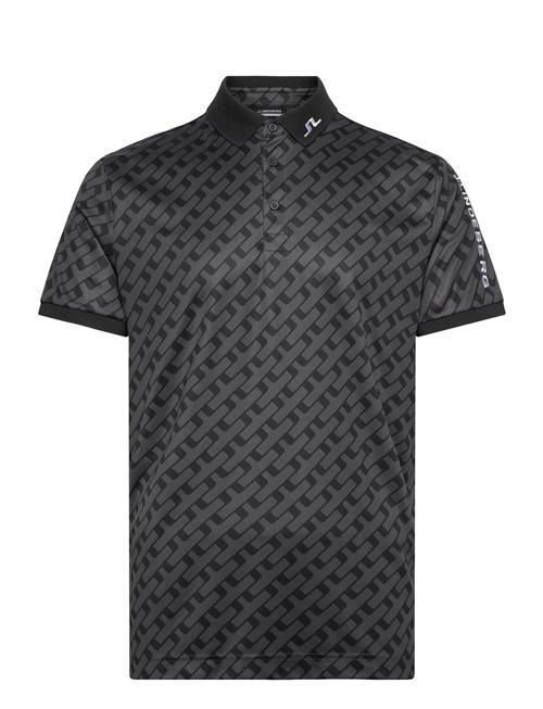 Tour Tech Print Polo J. Lindeberg Black