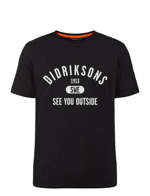 Harald Usx T-Sh Col Didriksons Black