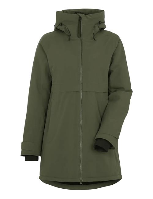 Helle Wns Parka 6 Didriksons Green