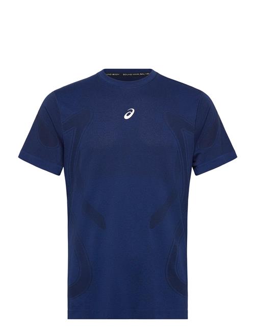Road Seamless Ss Top Asics Navy