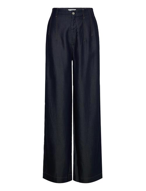 Gznia Hw Pants Gestuz Navy