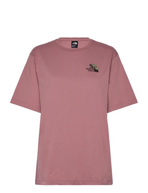 U Flower Dome Relaxed S/S Tee-Graphic The North Face Pink