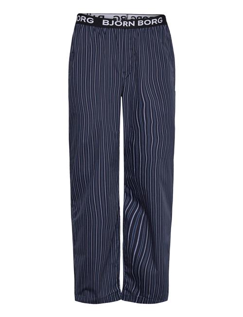 Core Woven Logo Pyjama Pants Björn Borg Blue