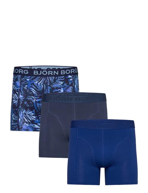 Cotton Stretch Boxer 3P Björn Borg Navy