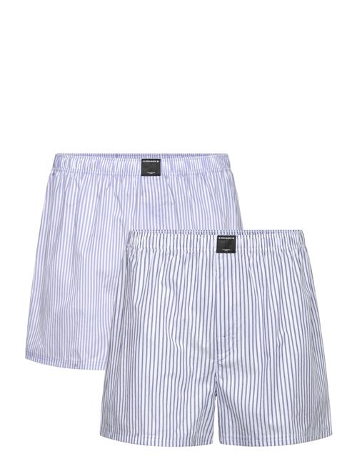 Cotton Stretch Woven Boxer Shorts 2P Björn Borg White