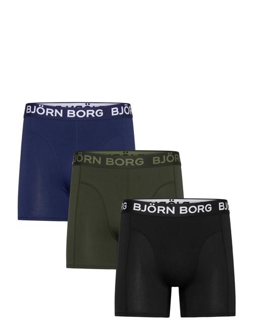 Bamboo Boxer 3P Björn Borg Patterned