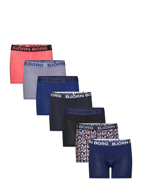 Cotton Stretch Boxer 7P Björn Borg Navy