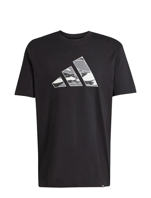 M Camo Logo T Adidas Sportswear Black