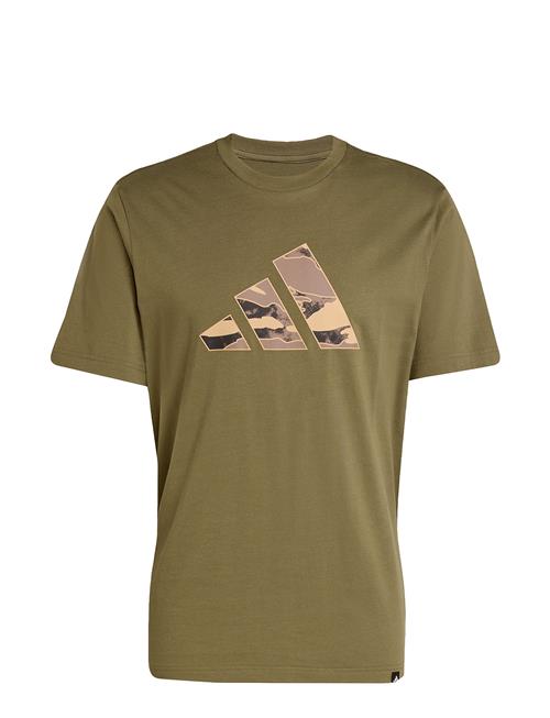 M Camo Logo T Adidas Sportswear Khaki