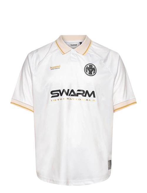 Hmlloose Bay Soccer Jersey S/S Hummel White