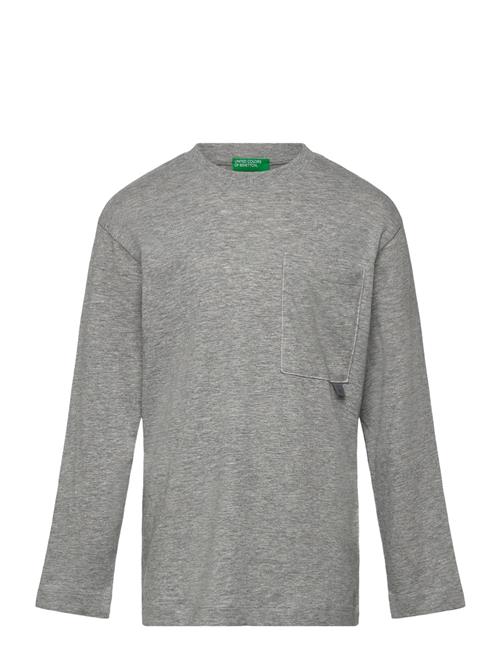 T-Shirt L/S United Colors Of Benetton Grey