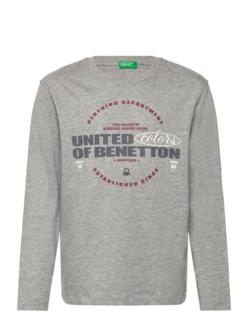 T-Shirt L/S United Colors Of Benetton Grey