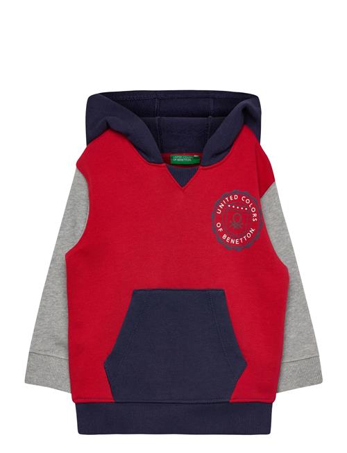 Sweater W/Hood United Colors Of Benetton Patterned