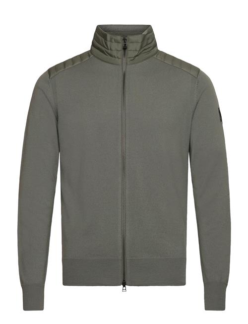 Kelby Zip Cardigan Belstaff Khaki