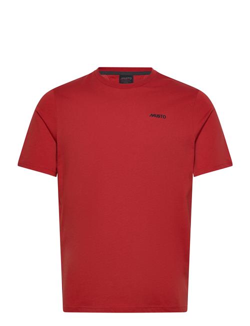 M Classic Logo Tee Musto Red