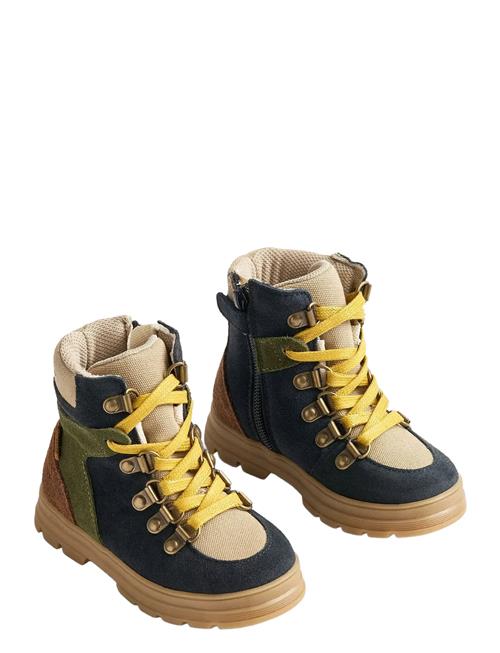 Bootie Toni Sport Tex Wheat Navy