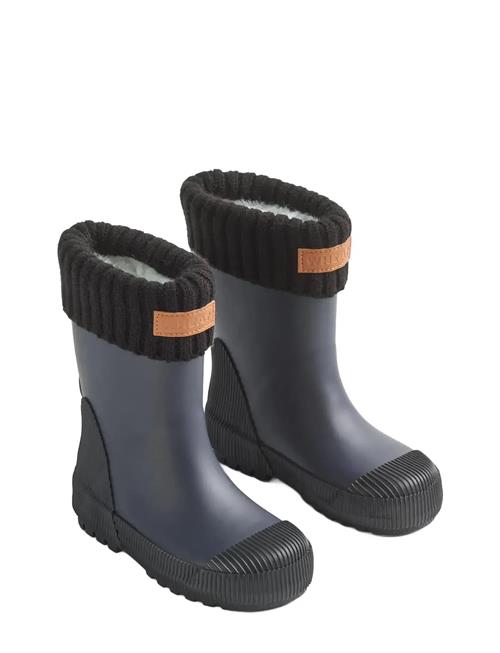 Rubber Boot Thermo Wader Wheat Blue
