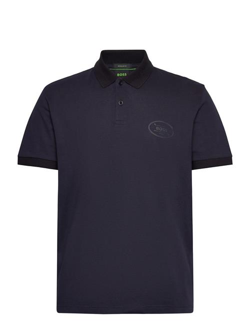 Pl_Hole19 Placket BOSS Navy