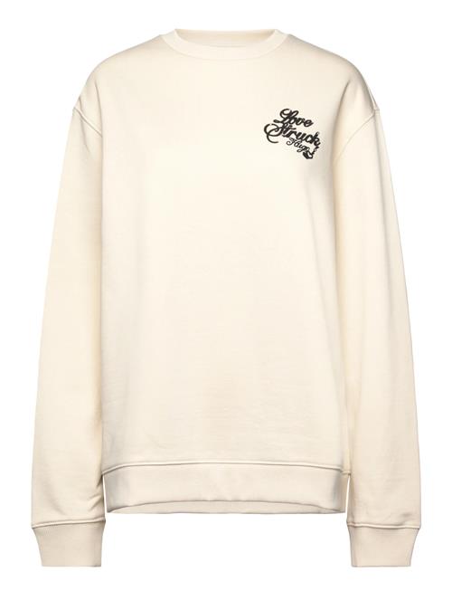 Over D Crew_B_4 HUGO BLUE Cream