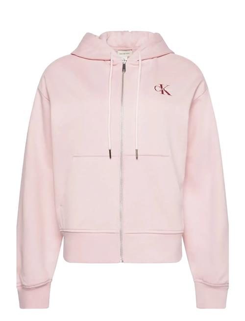 Monologo French Terry Fz Bf Hood Calvin Klein Jeans Pink