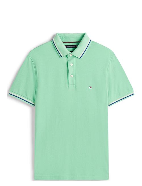 Tipped Slim Fit Seasonal Polo Tommy Hilfiger Green