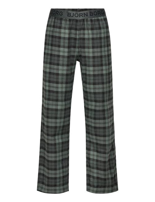 Core Flannel Pyjama Pant Björn Borg Green