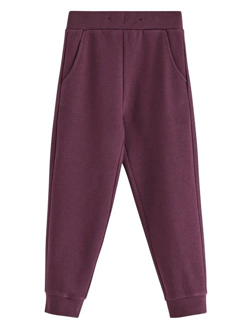 Trousers Basic Lindex Burgundy