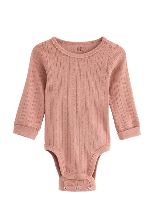 Body Pointelle Lindex Pink