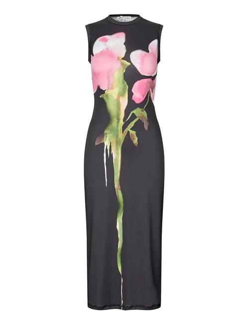 2244 Stocking Jersey, Elastic Tank STINE GOYA Black