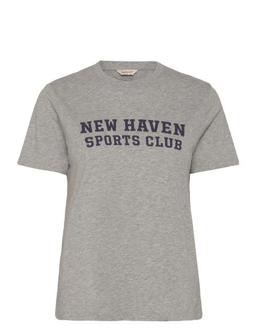 Reg Graphic Ss T-Shirt GANT Grey