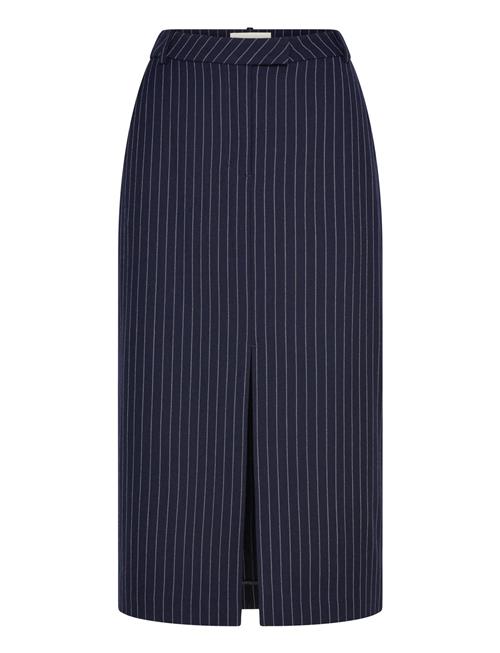 Pinstripe Midi Skirt GANT Navy