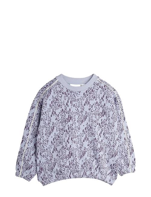 Mini Leopard Aop Sweatshirt Mini Rodini Purple