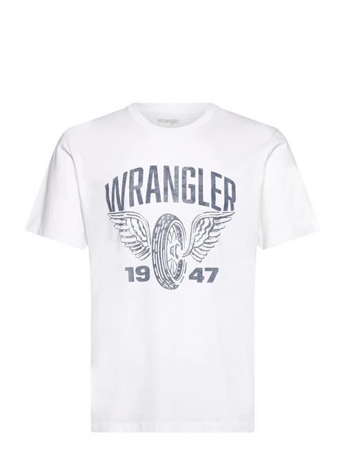 Americana Tee Wrangler White