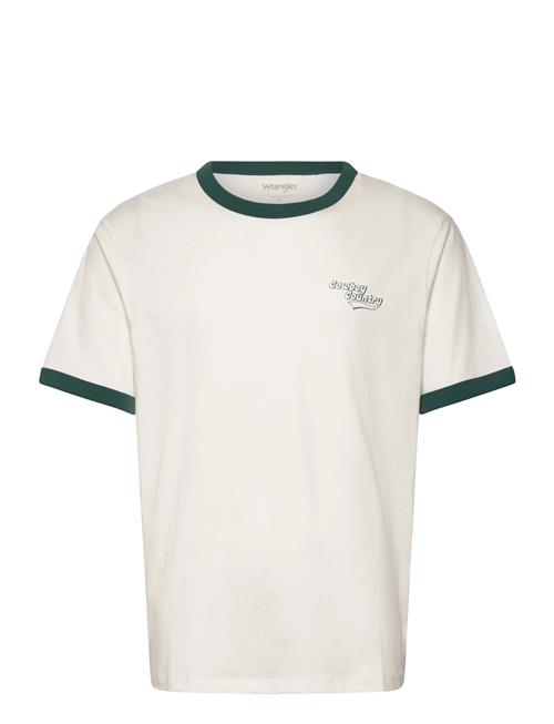 Ringer Tee Wrangler White