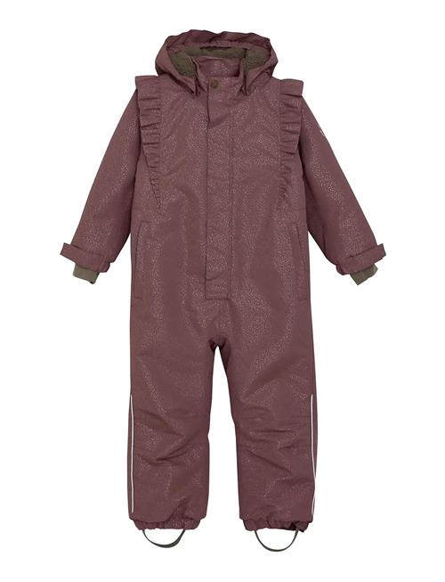 Snowsuit W. Frills En Fant Purple