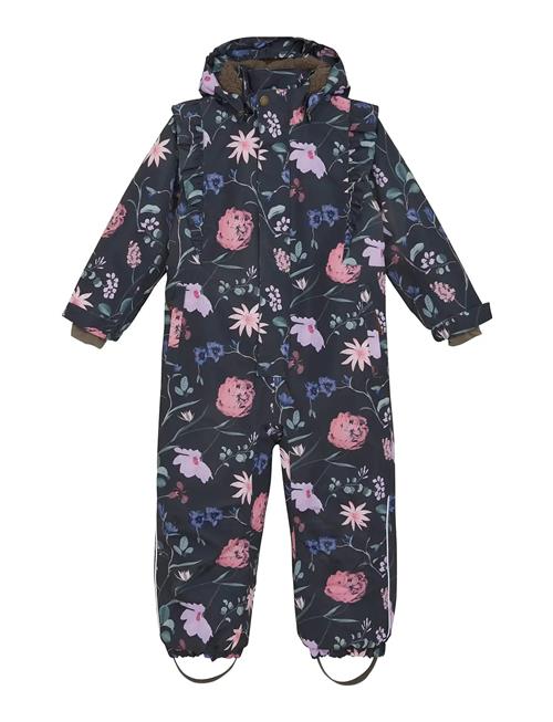 Snowsuit W. Frills En Fant Navy
